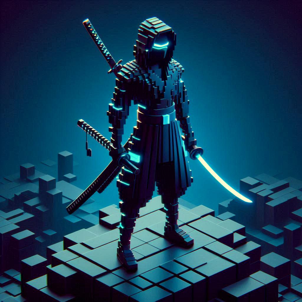 Digital Ninja Minimalist Design